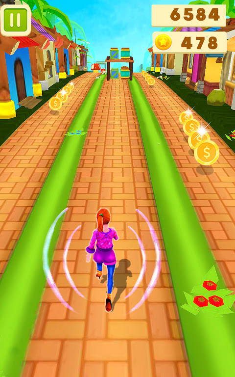 Royal Princess Subway Run Surf Game - kids fun game.