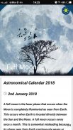 Astronomy Calendar For 2018 screenshot 4