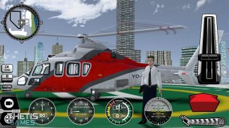 Helicopter Simulator SimCopter 2017 Free screenshot 1