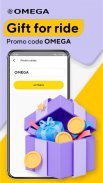 Omega: taxi service screenshot 0