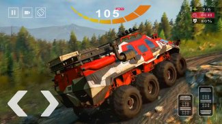 Centipede Truck - 8 Wheel Russian Truck 2020 screenshot 2