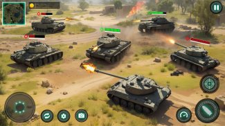 Steel Tank Warfare Shooting 3D screenshot 2