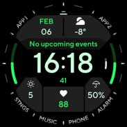 TACT TWO: Wear OS Watch face screenshot 2