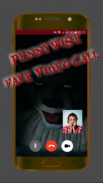 Pennywise Fake Voice & Video Call Horror Clowns screenshot 2