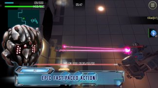 Robot Warrior Top-down shooter screenshot 1