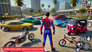 Cyber Rope Hero in Spider Game screenshot 3