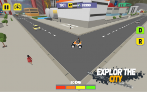 ATV QuadBike Driver Crazy Town screenshot 10