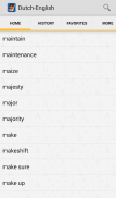 Dutch<>English Dictionary screenshot 2