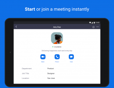 ZOOM Cloud Meetings screenshot 1