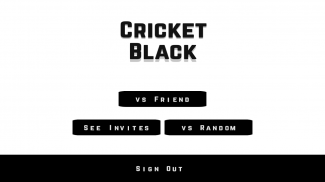 Cricket Black screenshot 4
