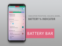 Battery Bar : Energy Bars on Status bar screenshot 4
