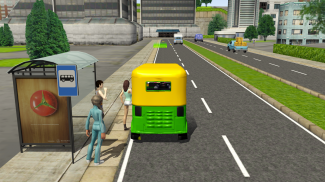 Tuk Tuk Rickshaw City Driving screenshot 1