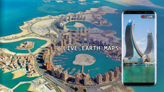 زنده زمین نقشه 2020 -ماهواره ای و خیابا screenshot 0