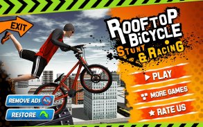 Rooftop Bicycle Stunt & Racing screenshot 15