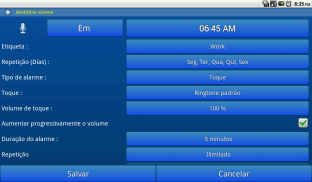 Despertador & Temporizador & Cronômetro screenshot 17