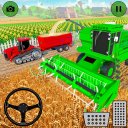 Indian Farming Tractor Game 3D icon