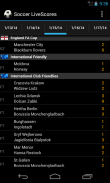 Soccer LiveScores screenshot 0