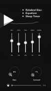 Black Music Player : MP3 Audio screenshot 2