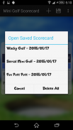 Mini Golf Scorecard screenshot 2