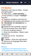 Markor: Markdown Editor - todo.txt - Notes Offline screenshot 0