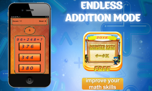 Monster Math - math drills screenshot 3