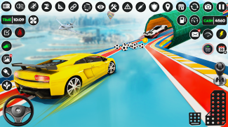 imposible pistas coche acrobacias conducción juego screenshot 2