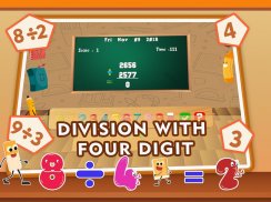 Aprender jogos de divisão de matemática screenshot 2