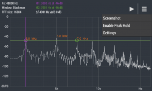Advanced Spectrum Analyzer PRO screenshot 2
