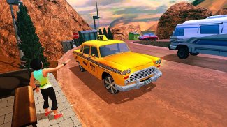 3D Taxi Driver - Hill Station screenshot 8