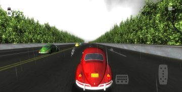 クラシック車レース3Dレースカーシミュレーションゲーム - トラックスピードでアスファルト screenshot 2