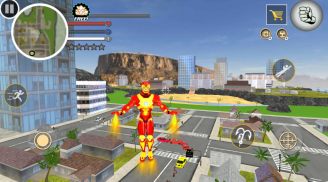 Superhero Rope Hero – Vegas Gangster Crime City screenshot 1