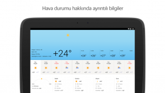 Yandex Hava Durumu screenshot 7