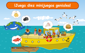 Kid-E-Cats Aventura En El Mar Juegos Niños Gatitos screenshot 16