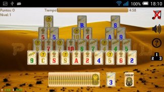 Piramidroid. jogo de cartas. screenshot 5