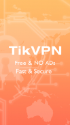 TikVPN - Fast & Safe Proxy screenshot 0