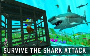 Wild Shark Ocean Attack screenshot 1