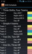 Shift Schedule screenshot 4
