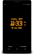 Pixel Digital Clock Live Wp screenshot 0