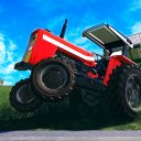 Drive Tractor Trolley Offroad 2021:3D Cargo Games Icon