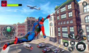 Iron Spider Rope Hero - Superhero Games screenshot 1