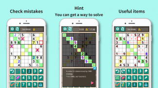 Sudoku X: Diagonal sudoku game screenshot 4