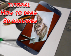 How to draw 3d drawings screenshot 0