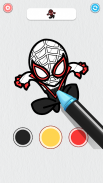 Coloring Paint: ASMR Superhero screenshot 3