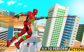 Flying Hero Superhero Games screenshot 14