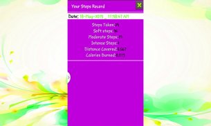 免费和易于使用计步器跑步计数器步应用 -  计算你的步骤。 screenshot 2