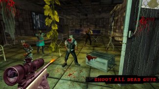 Ultimate Zombie 3D FPS Shooting screenshot 2