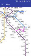 Delhi Metro Navigator - Fare, Route, Map, Offline screenshot 2