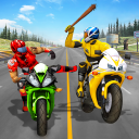 Moto Bike Attack Race 3d games Icon
