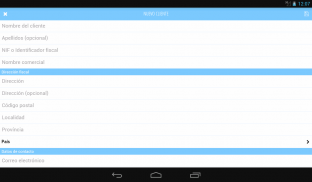 FacturaDirecta Clásico screenshot 12