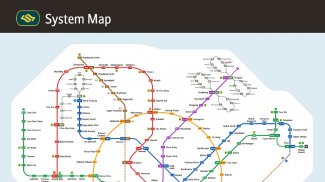 सिंगापूर MRT नकाशा 2024 screenshot 2